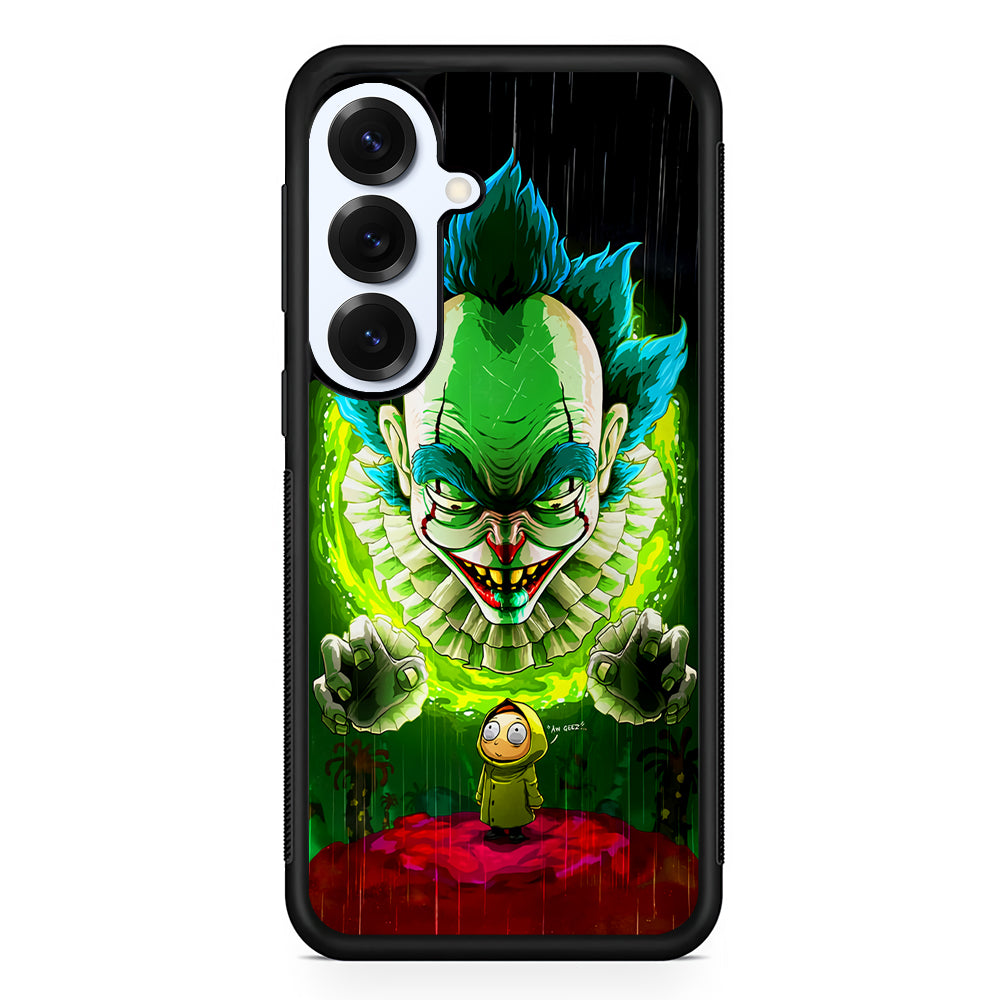 IT X Rick And Morty Samsung Galaxy S25 Plus Case | Slim Rubber Cover for Samsung Galaxy S25 Plus