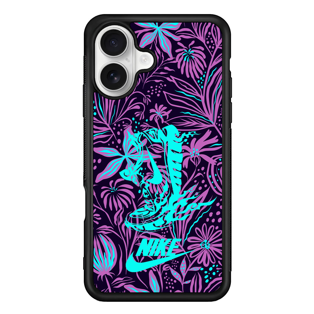 Nike Trial Forest Trip iPhone 16 Plus Case – Slim Fit Protective Phone Case
