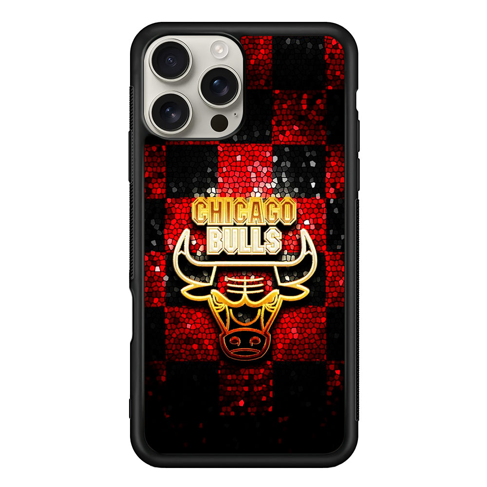 Chicago Bulls Glitter iPhone 16 Pro Max Case | Stylish Protective Case for iPhone 16 Pro Max