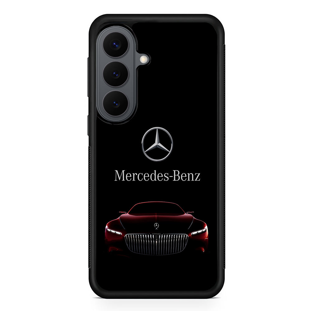 Mercedes-Benz Red Dark Aesthetic Samsung Galaxy S26 Plus Case | Slim Rubber Case for Samsung Galaxy S26 Plus