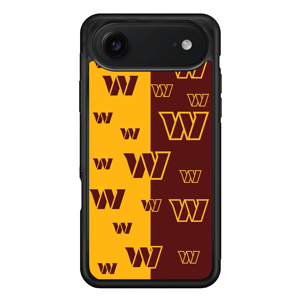 Washington Commanders Logo Pattern iPhone 17 Air Case | Protective Case for iPhone 17 Air