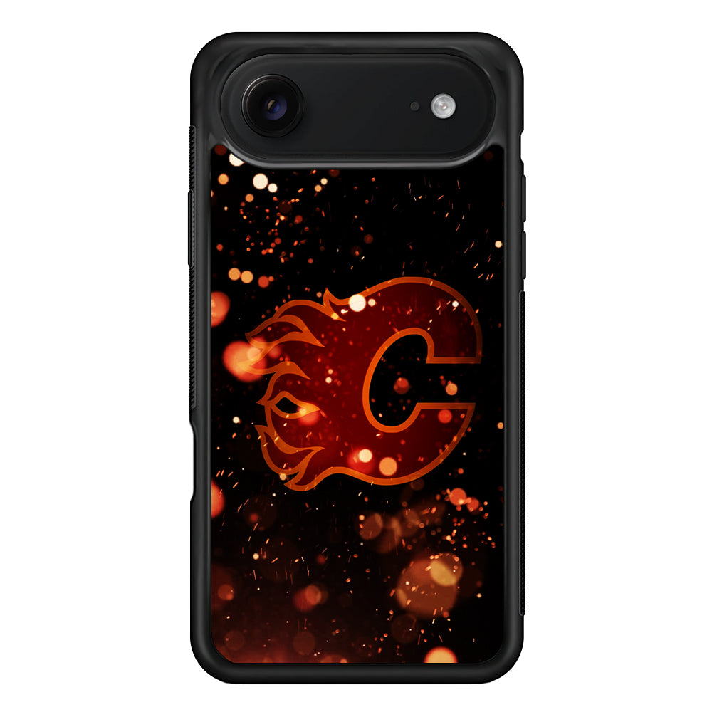 Calgary Flames Sparkling iPhone 17 Air Case | Protective Case for iPhone 17 Air