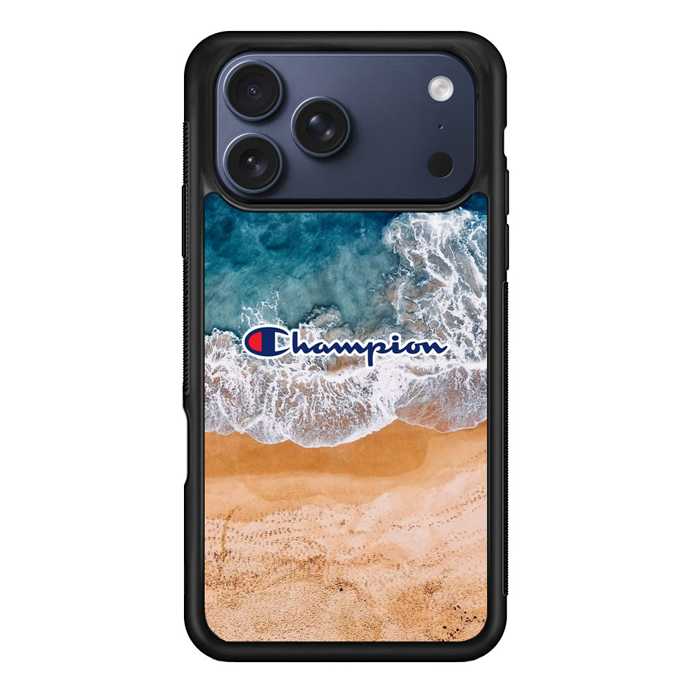 Champion Beach iPhone 17 Pro Max Case | Slim Rubber Case for iPhone 17 Pro Max