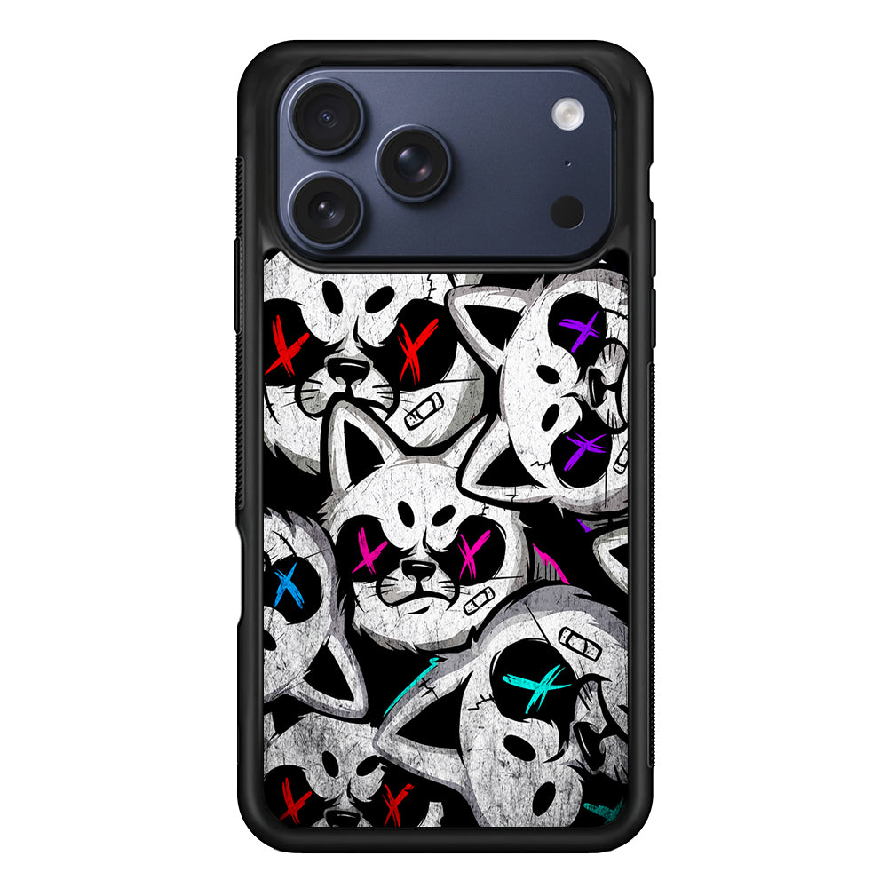 Bad Cat Heads iPhone 17 Pro Max Case | Slim Protective Cover for iPhone 17 Pro Max