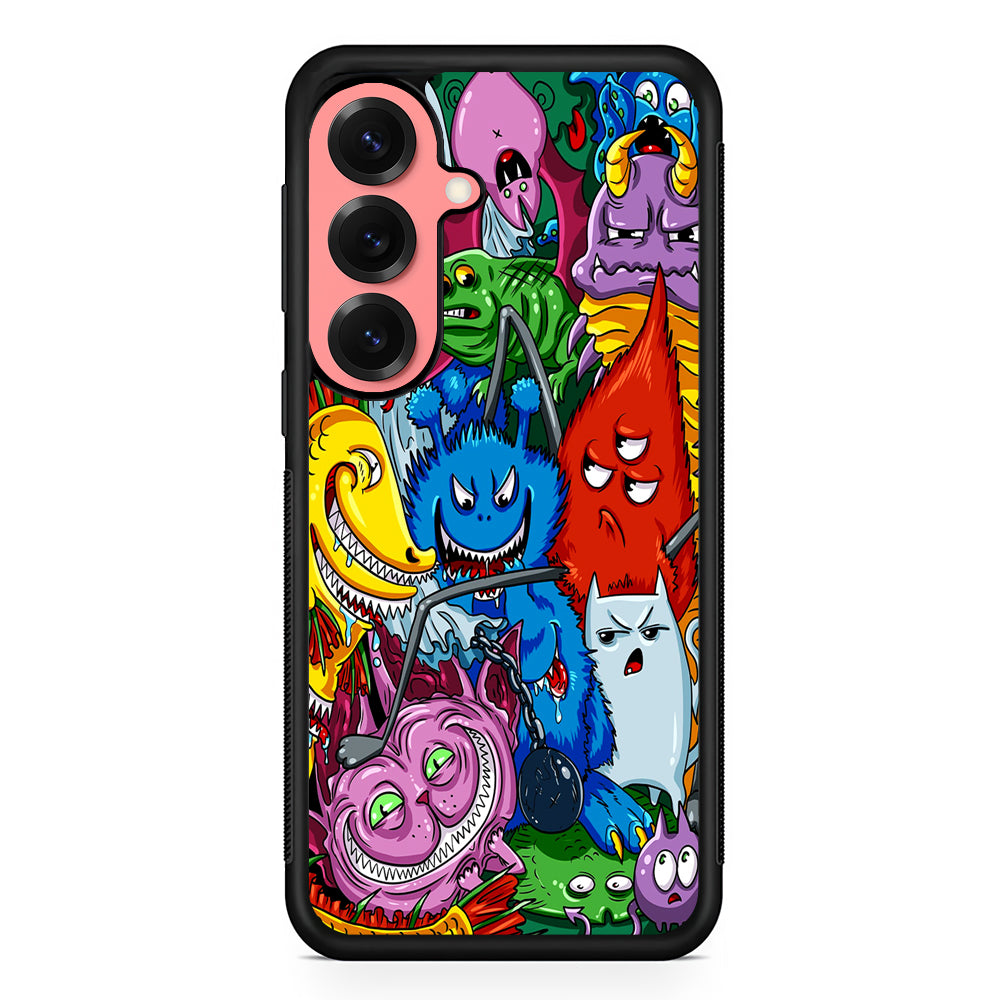 Monster Graffiti Character Samsung Galaxy S25 Case | Protective Case for Samsung Galaxy S25