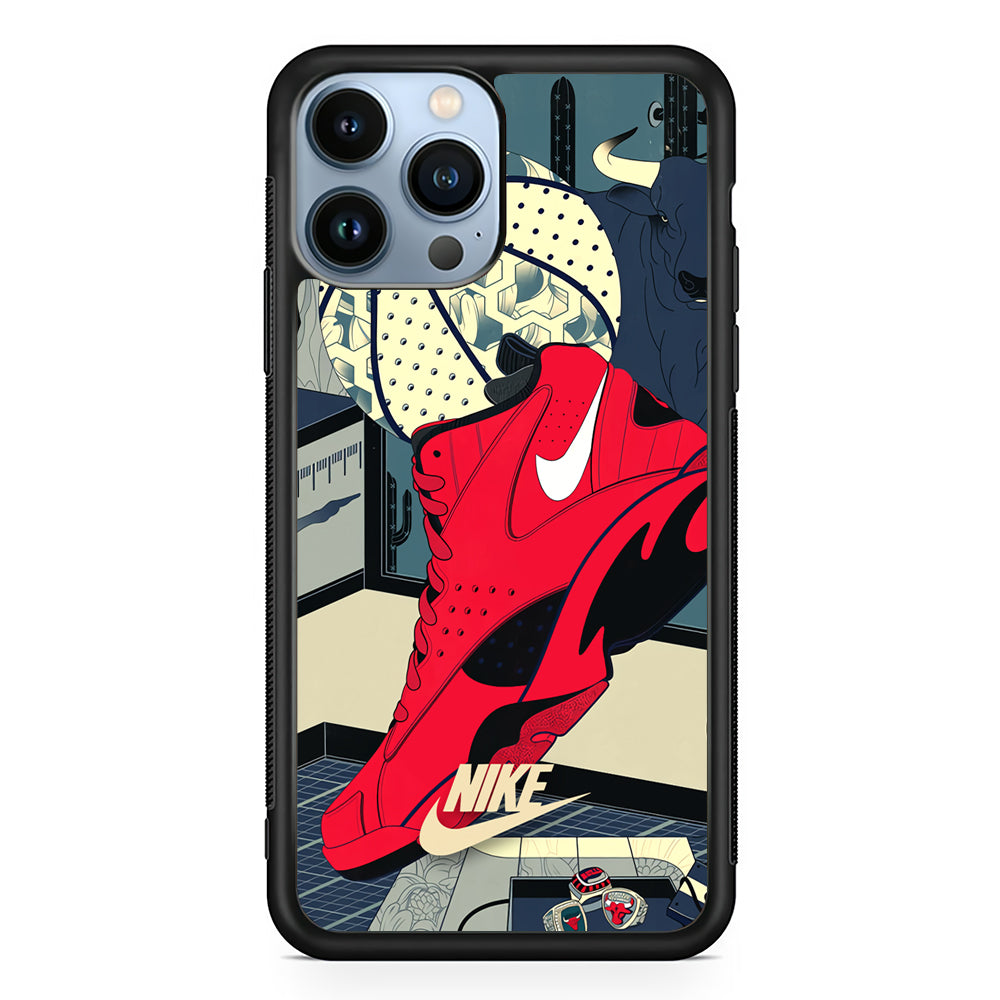 Nike Resound on The Room 2D Rubber Phone Case | Slim Protective Phone Case