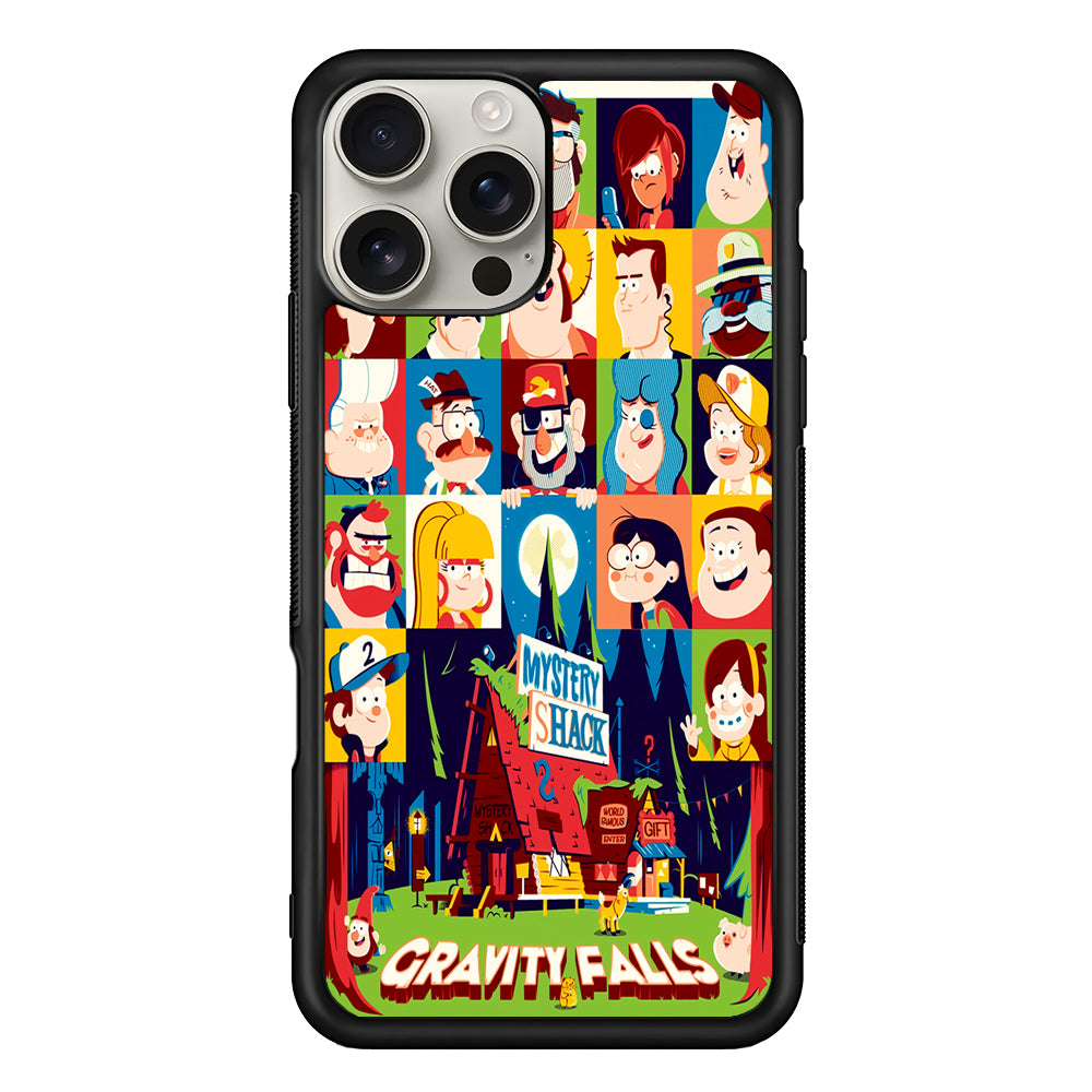The Mystery Shack Gravity Falls iPhone 16 Pro Max Case | Stylish Protective Case for iPhone 16 Pro Max