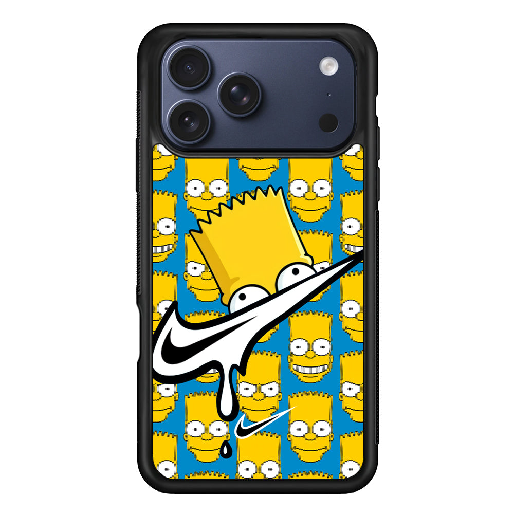 Nike Bart Vibes Face iPhone 17 Pro Max Case | Durable Rubber Case for iPhone 17 Pro Max