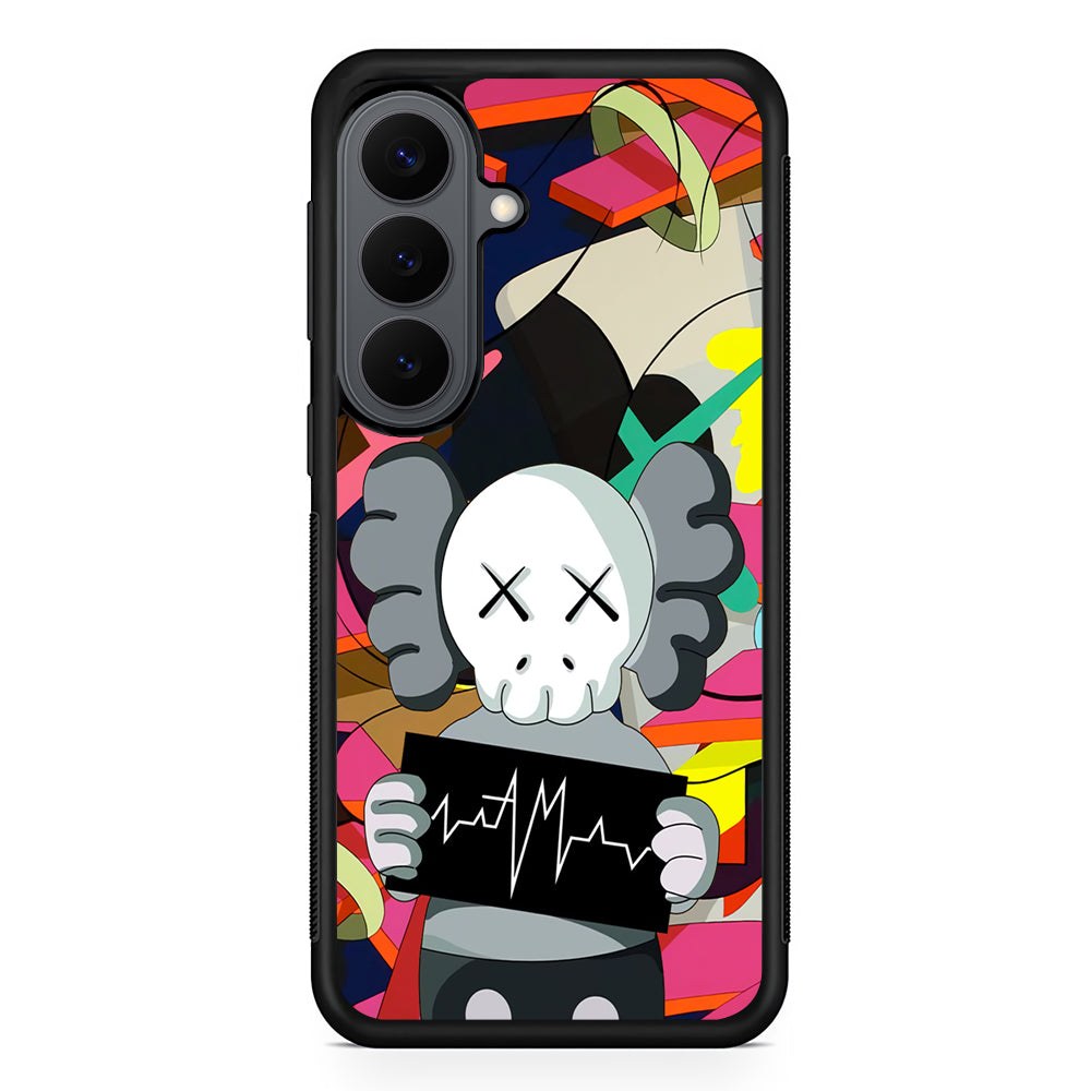 Kaws Signature to The World Samsung Galaxy S26 Plus Case | Slim Rubber Case for Samsung Galaxy S26 Plus