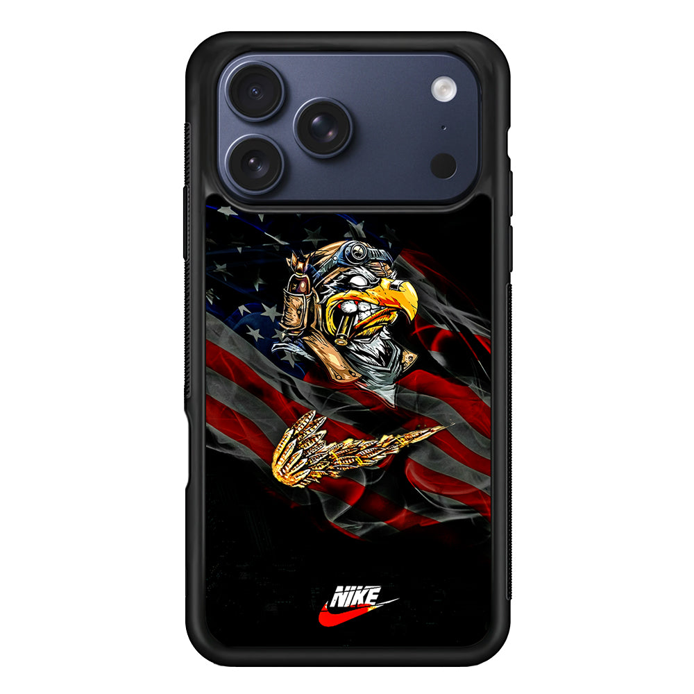 Nike Eagle Flag US iPhone 17 Pro Max Case | Durable Rubber Case for iPhone 17 Pro Max