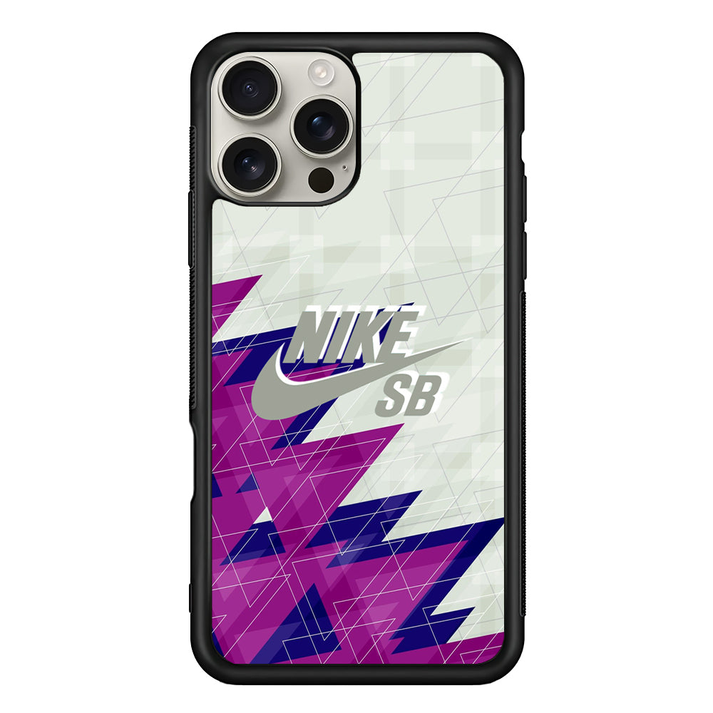 Nike SB Triangle Patern iPhone 16 Pro Max Case | Durable Everyday Protective Cover