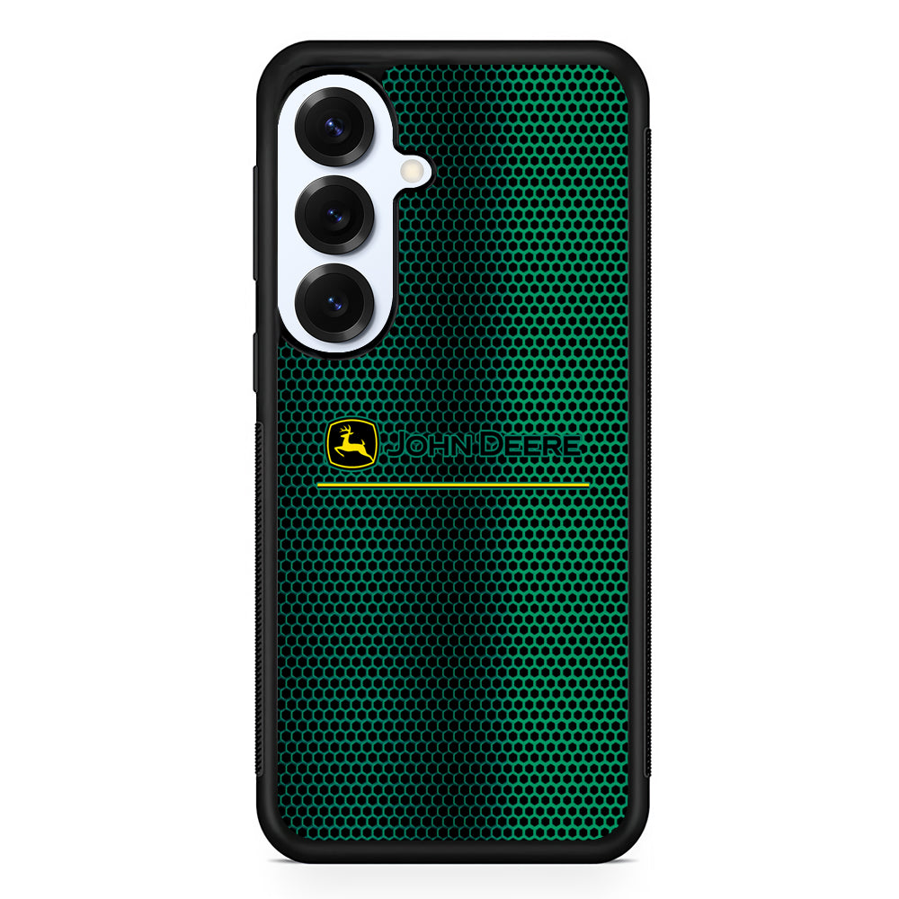John Deere Luxury Hexagon Samsung Galaxy S25 Plus Case | Slim Rubber Case for Samsung Galaxy S25 Plus