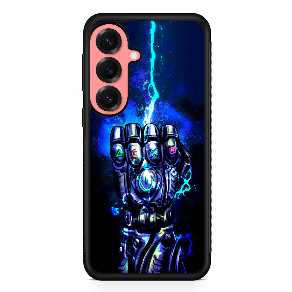 Thanos Gauntlet Stick Symbol Samsung Galaxy S25 Case | Protective Case for Samsung Galaxy S25