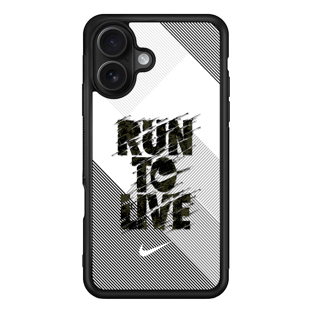 Nike Live Must Run iPhone 16 Case - Oxvistore