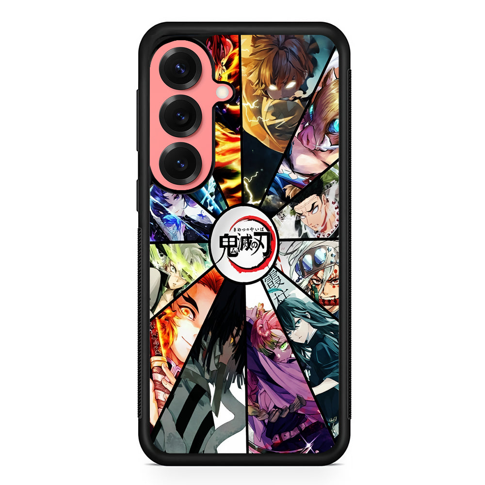 Kimetsu no Yaiba Collage Samsung Galaxy S25 Case | Protective Case for Samsung Galaxy S25