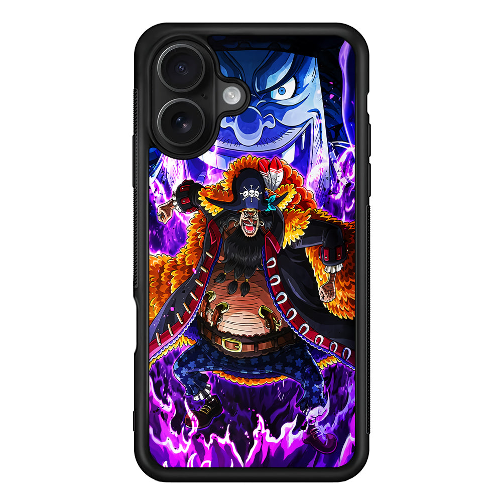 Blackbeard Marshall D Teach One Piece iPhone 16 Case - Oxvistore