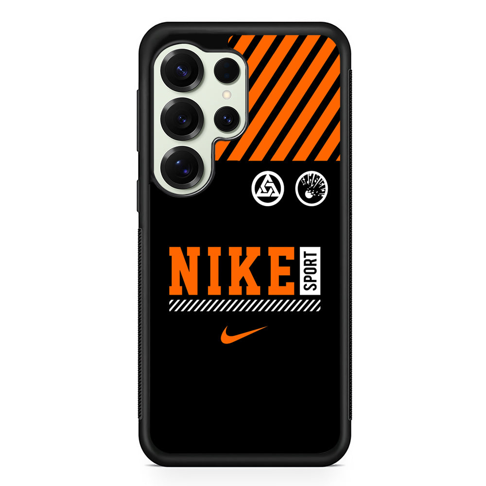 Nike Sport Line Graphics Samsung Galaxy S25 Ultra Case | Durable Rubber Case for Samsung Galaxy S25 Ultra