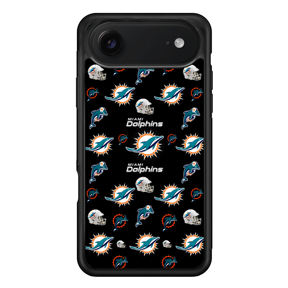 Miami Dolphins Pattern iPhone 17 Air Case | Protective Case for iPhone 17 Air