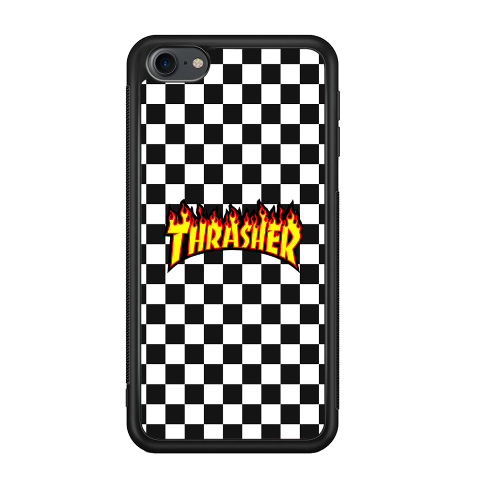 Thrasher Chess Pattern iPod Touch 6 Case | Slim Rubber Case for iPod Touch 6