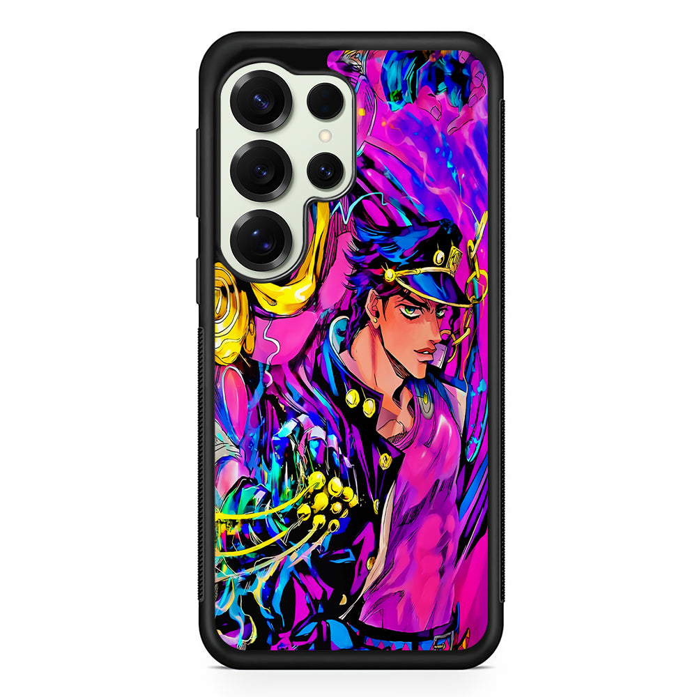 Jotaro Kujo Jojo Samsung Galaxy S25 Ultra Case | Durable Rubber Case for Samsung Galaxy S25 Ultra