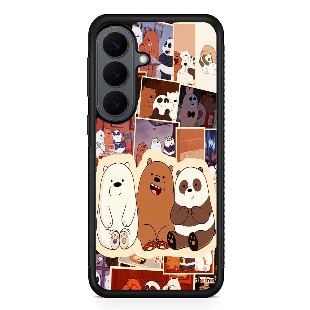 We Bare BearsAaesthetic Samsung Galaxy S26 Plus Case | Slim Rubber Case for Samsung Galaxy S26 Plus