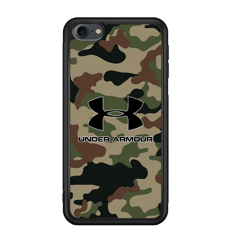 Under Armour Green Camo iPod Touch 6 Case | Slim Rubber Case for iPod Touch 6
