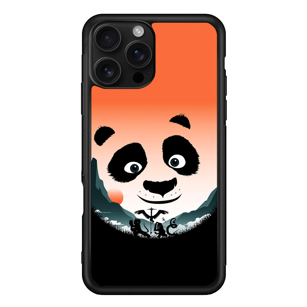 Kung Fu Panda Exercise iPhone 16 Pro Case | Durable Protective Case for iPhone 16 Pro