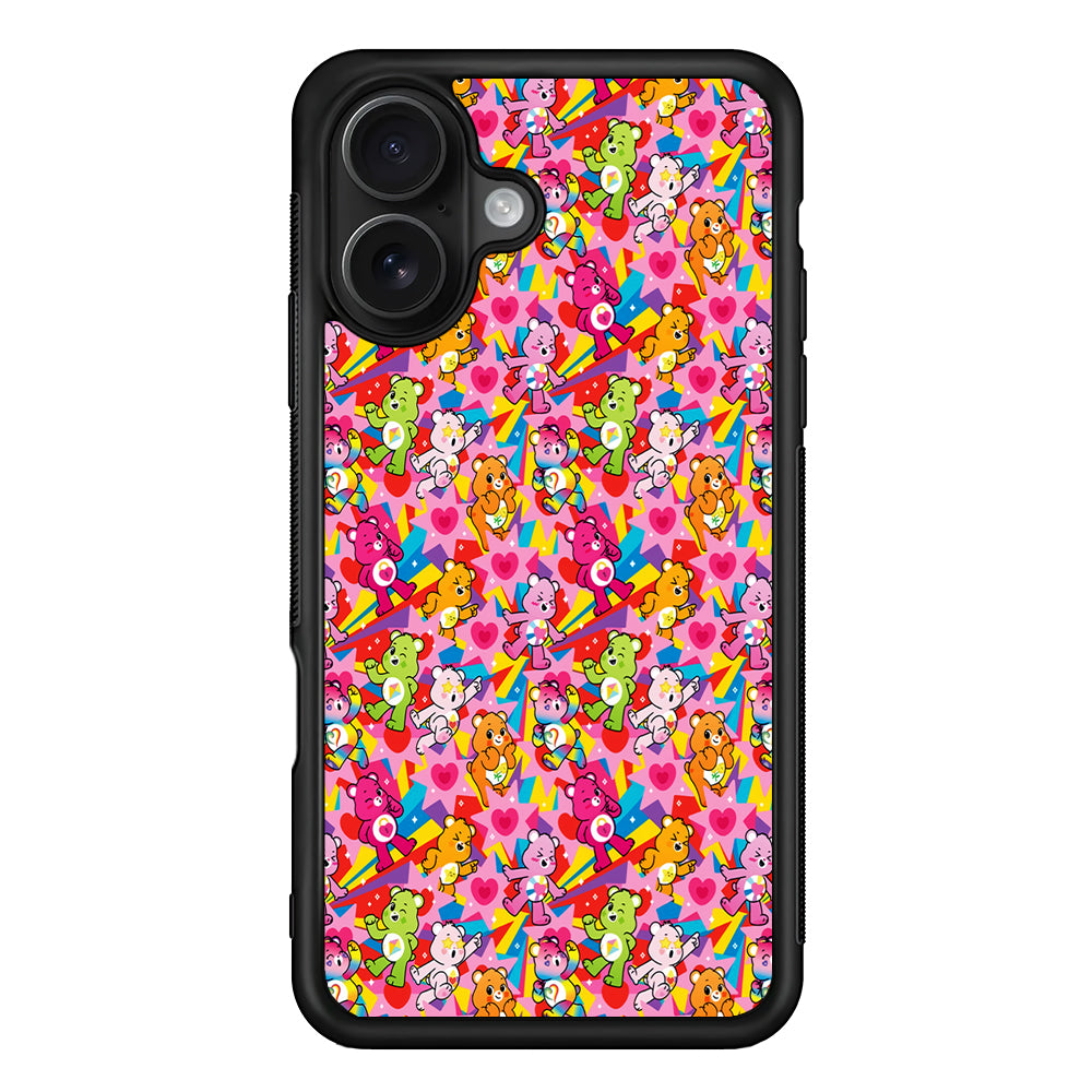 Care Bears Fullcolor Rainbow iPhone 16 Case - Oxvistore