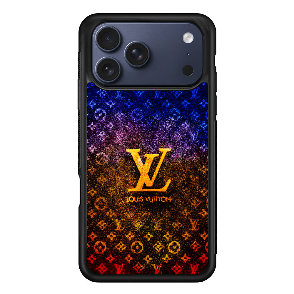 Louis Vuitton Abstract Colorful iPhone 17 Pro Max Case | Slim Rubber Case for iPhone 17 Pro Max