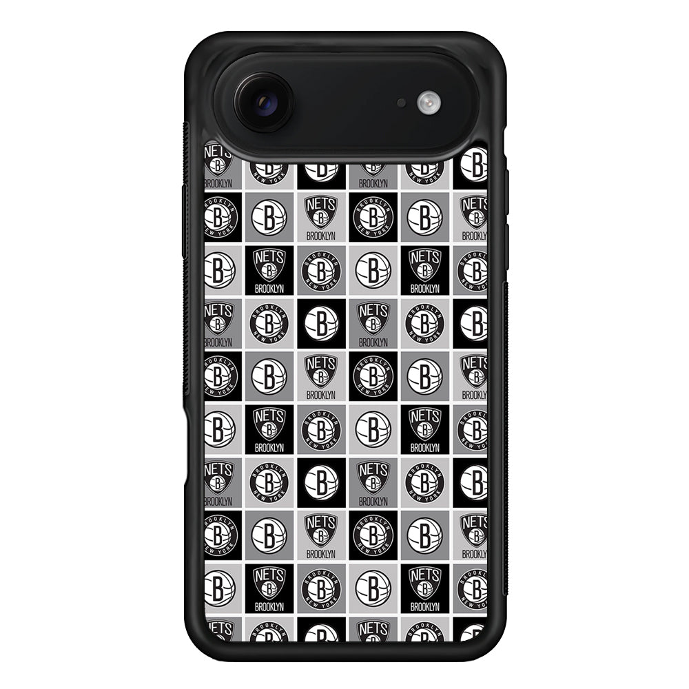 Brooklyn Nets Pattern iPhone 17 Air Case | Protective Case for iPhone 17 Air
