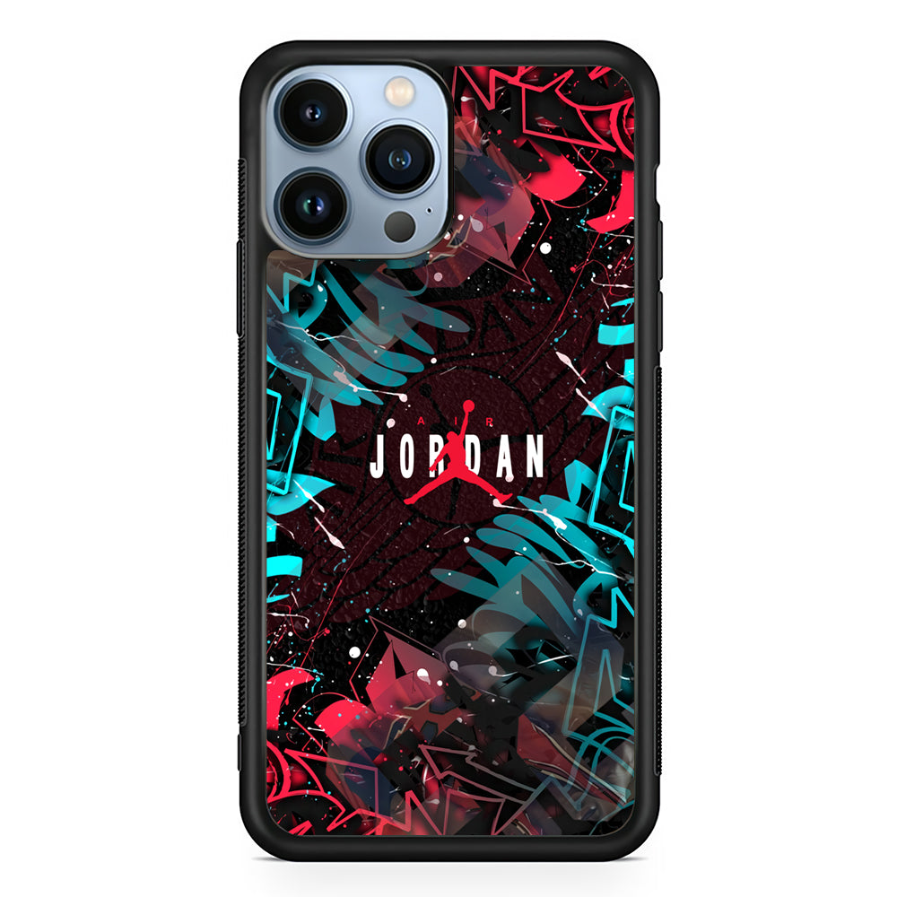 Air Jordan Beauty of Street Art 2D Rubber Phone Case | Slim Protective Phone Case