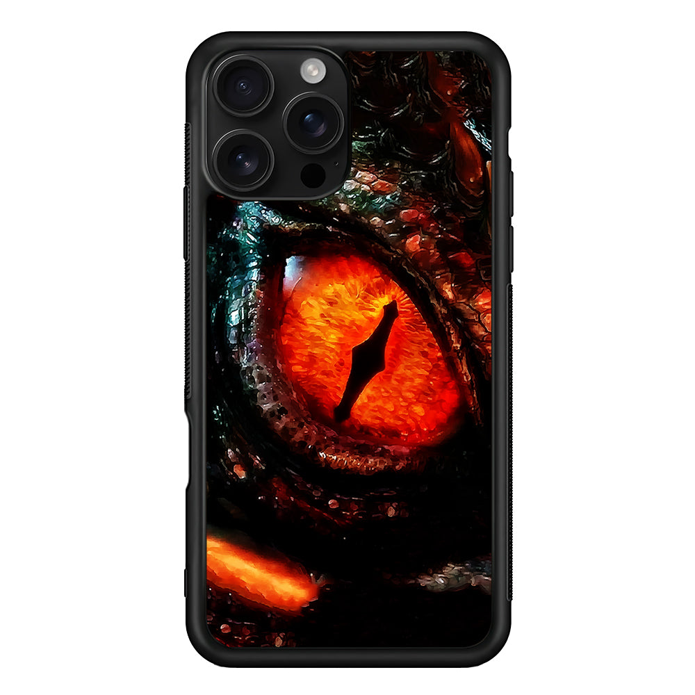 Eye of a Red Dragon iPhone 16 Pro Case | Durable Protective Case for iPhone 16 Pro