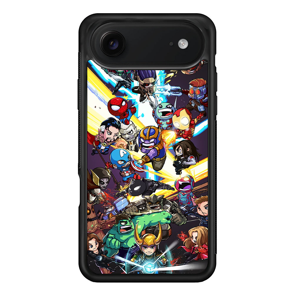 Chibi Avengers Kawaii iPhone 17 Air Case | Protective Case for iPhone 17 Air