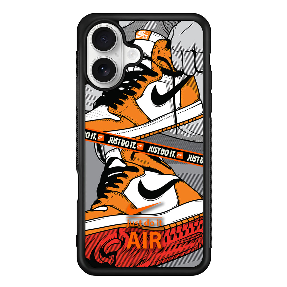 Nike Close Up The Sneaker iPhone 16 Plus Case – Slim Fit Protective Phone Case