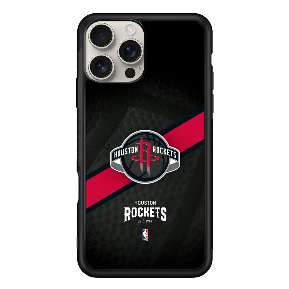 Houston Rockets Logo iPhone 16 Pro Max Case | Stylish Protective Case for iPhone 16 Pro Max