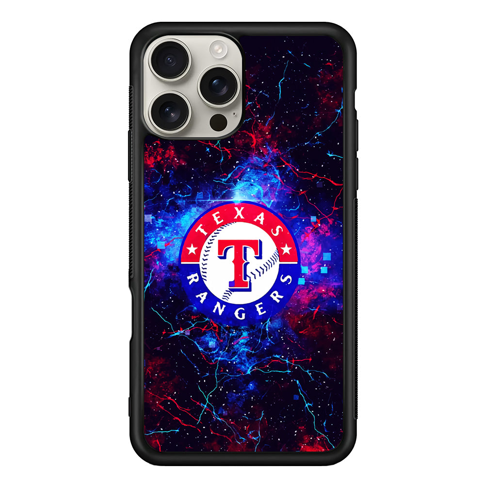 Texas Rangers Abstract iPhone 16 Pro Max Case | Stylish Protective Case for iPhone 16 Pro Max