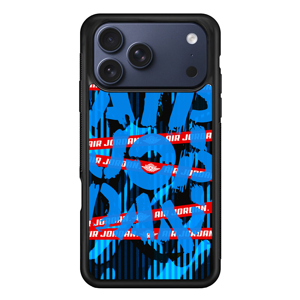 Air Jordan Line Under Water iPhone 17 Pro Max Case | Durable Rubber Case for iPhone 17 Pro Max