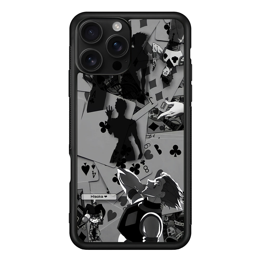 Hisoka Hunter x Hunter Playing Card iPhone 16 Pro Case | Durable Protective Case for iPhone 16 Pro