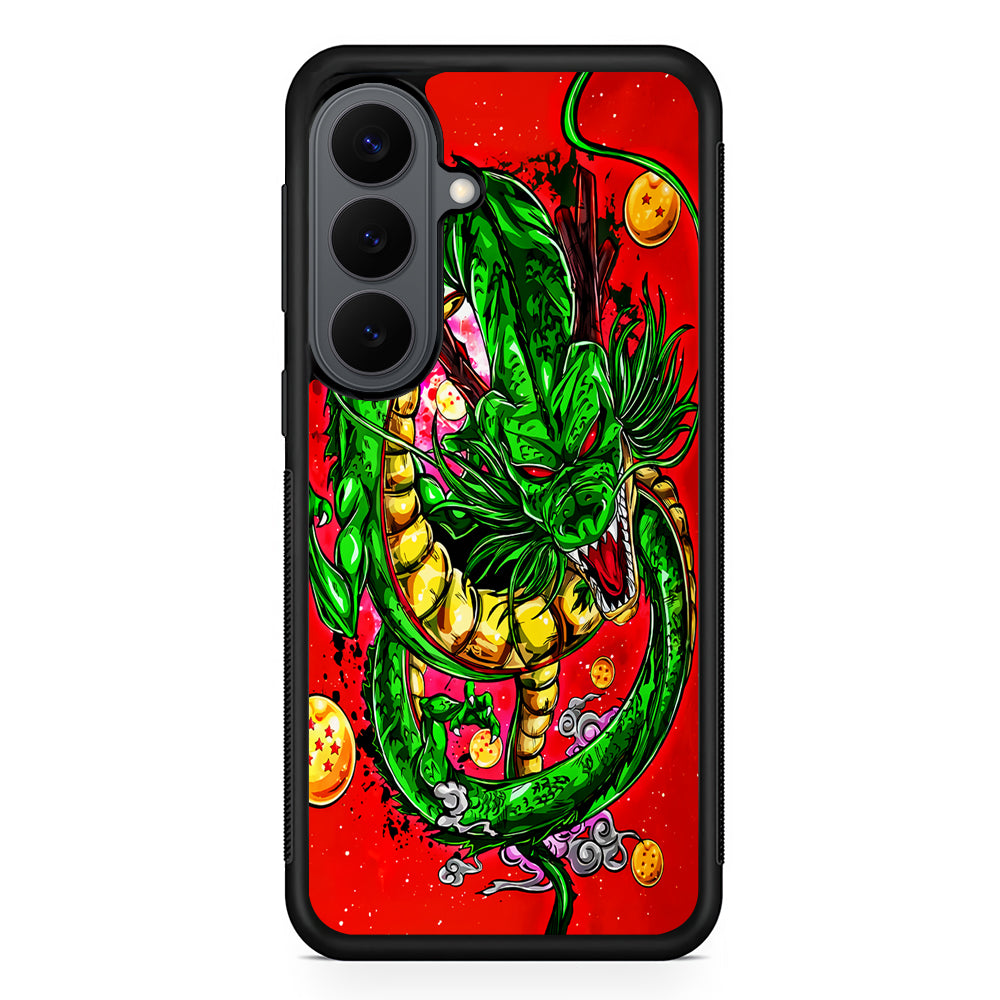 Shenron Dragon Ball Z Red Samsung Galaxy S26 Plus Case | Slim Rubber Case for Samsung Galaxy S26 Plus