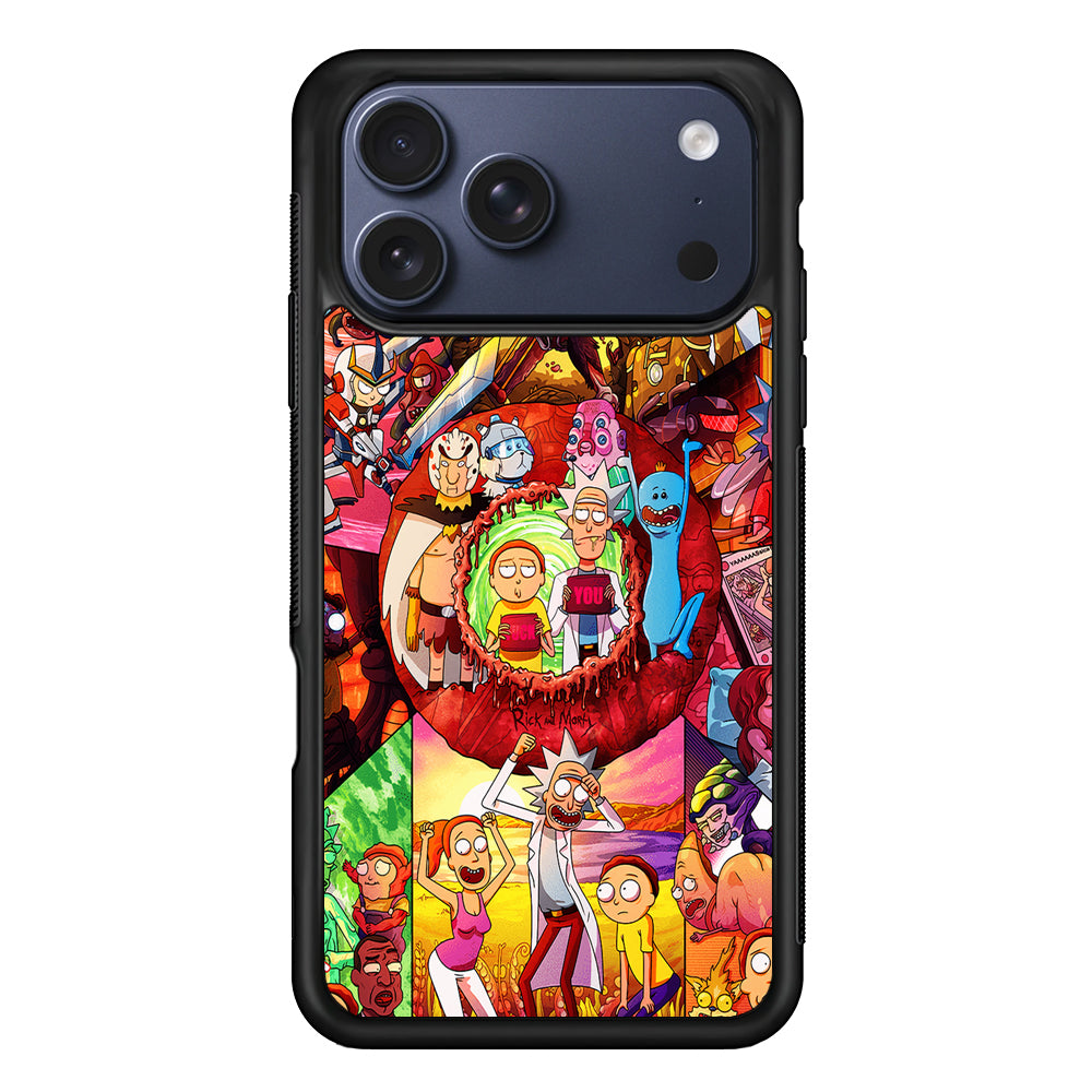 Rick and Morty Best Scene iPhone 17 Pro Max Case | Slim Protective Cover for iPhone 17 Pro Max