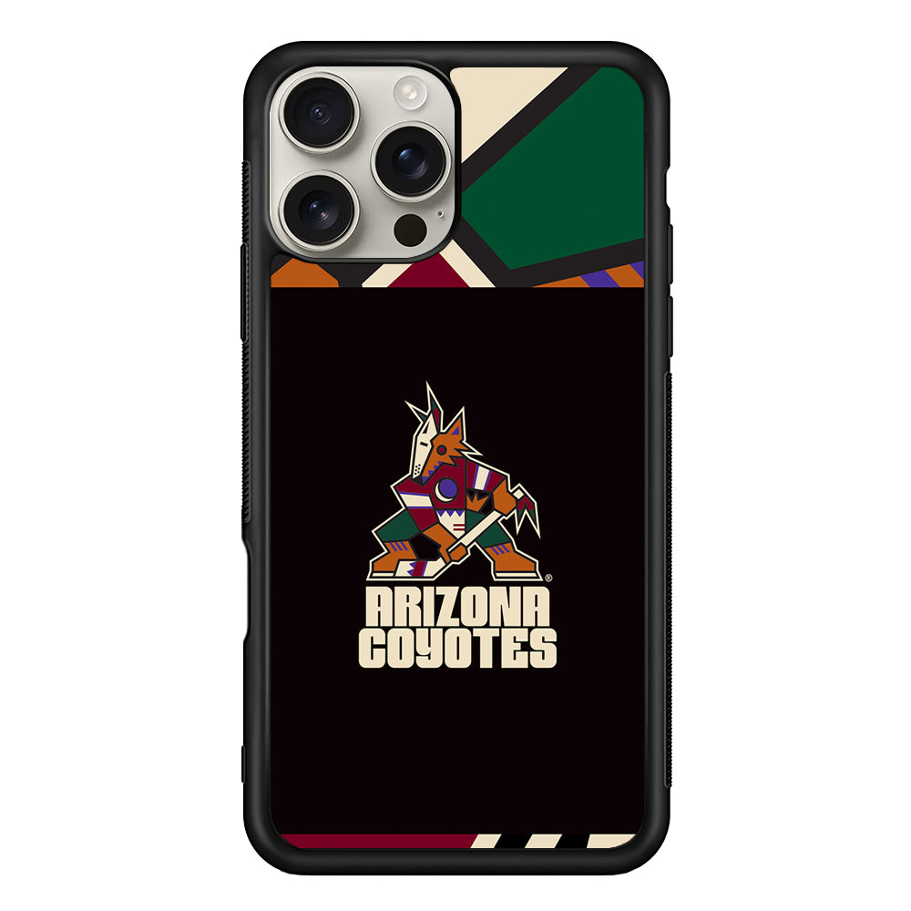 Arizona Coyotes Logo iPhone 16 Pro Max Case | Stylish Protective Case for iPhone 16 Pro Max