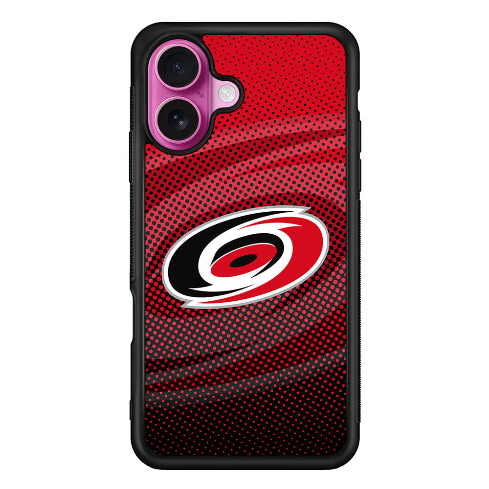 Carolina Hurricanes Logo iPhone 17 Case | Slim Protective Rubber Phone Cover