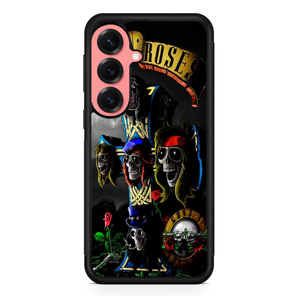 Guns and Roses Music Rock Samsung Galaxy S25 Case | Protective Case for Samsung Galaxy S25