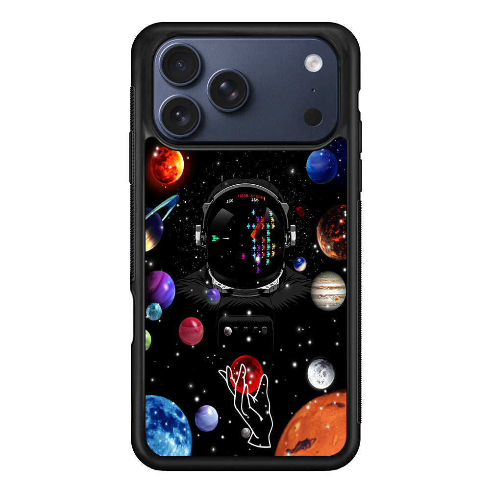 Astronaut Vintage Space Game iPhone 17 Pro Max Case | Slim Protective Cover for iPhone 17 Pro Max