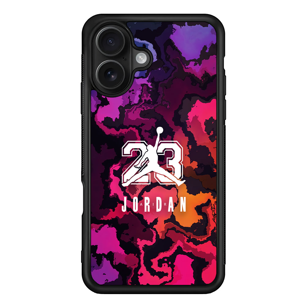Air Jordan Colorful Smoke iPhone 16 Case - Oxvistore