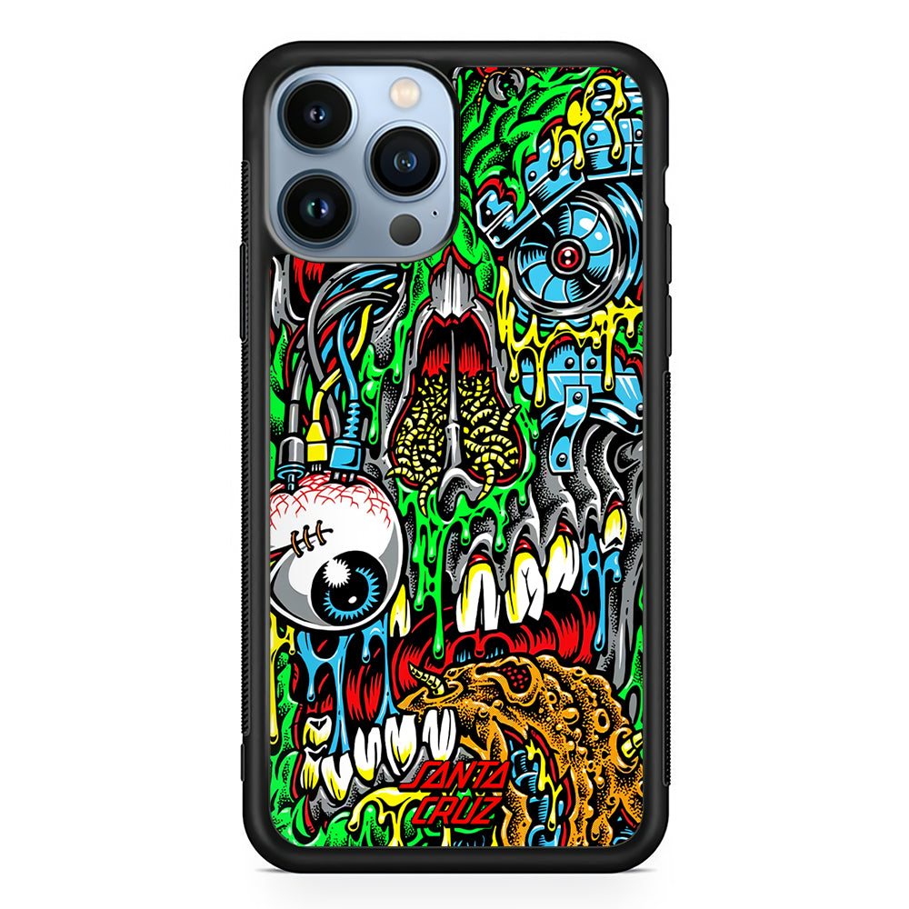 Santa Cruz Cyber Zombie 2D Rubber Phone Case | Durable Phone Case