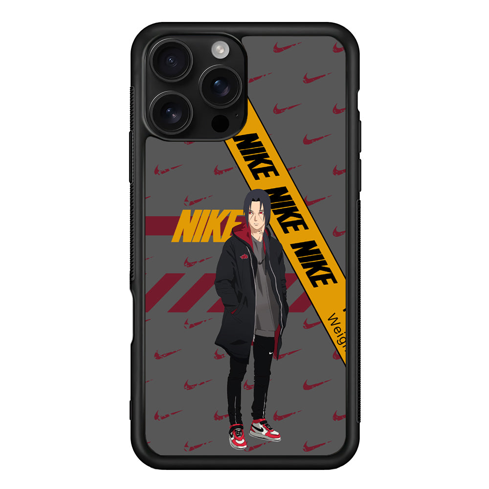 Nike Itachi Casual Suit iPhone 16 Pro Case - Stylish Protective Cover for iPhone 16 Pro