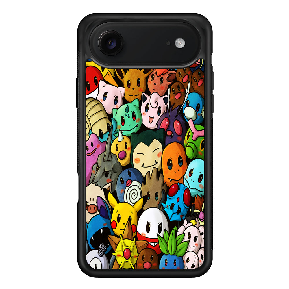 Bunch of Cute Pokemon iPhone 17 Air Case | Protective Case for iPhone 17 Air