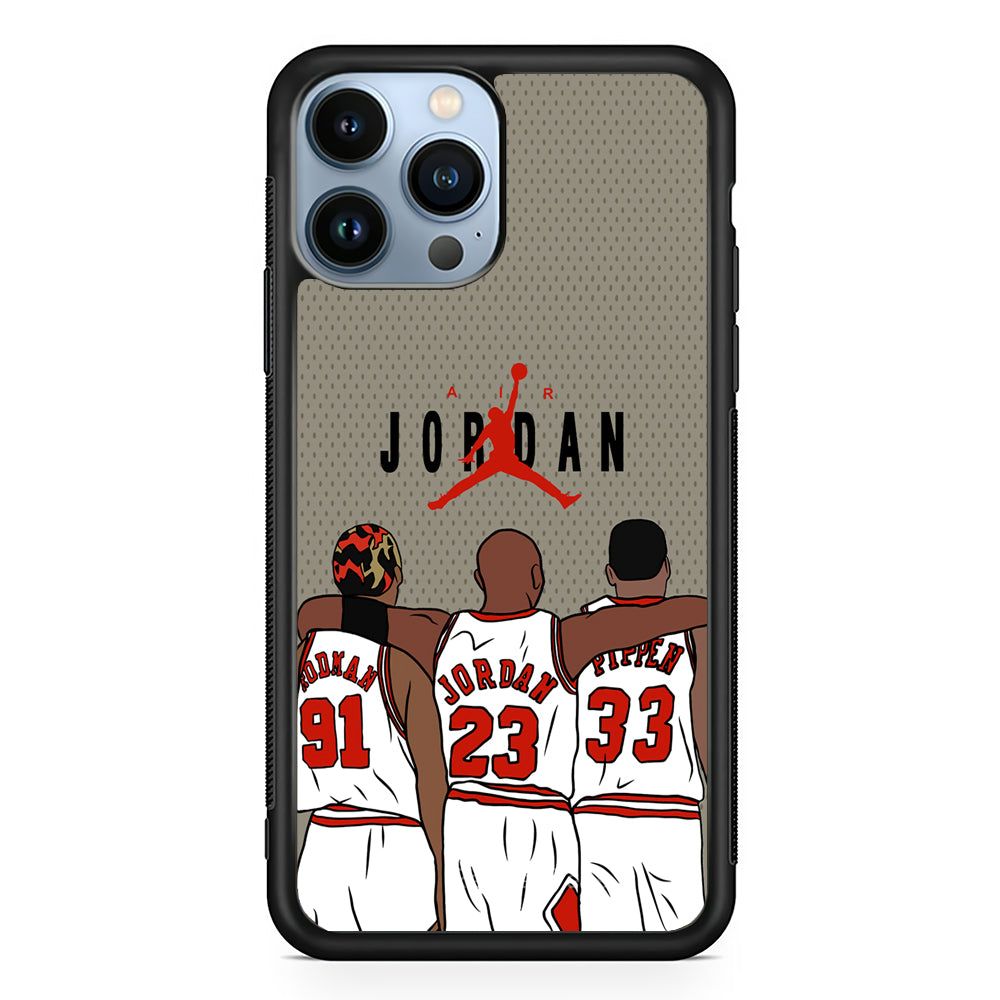 Air Jordan Story of Comrade 2D Rubber Phone Case | Slim Protective Phone Case