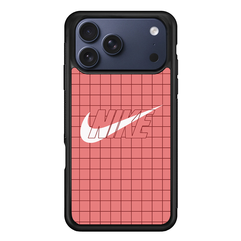 Nike Red Square Spot iPhone 17 Pro Max Case | Durable Rubber Case for iPhone 17 Pro Max